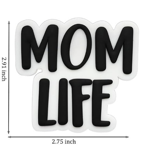 Lg MOM Charm compatible for Eva totes and similar bags