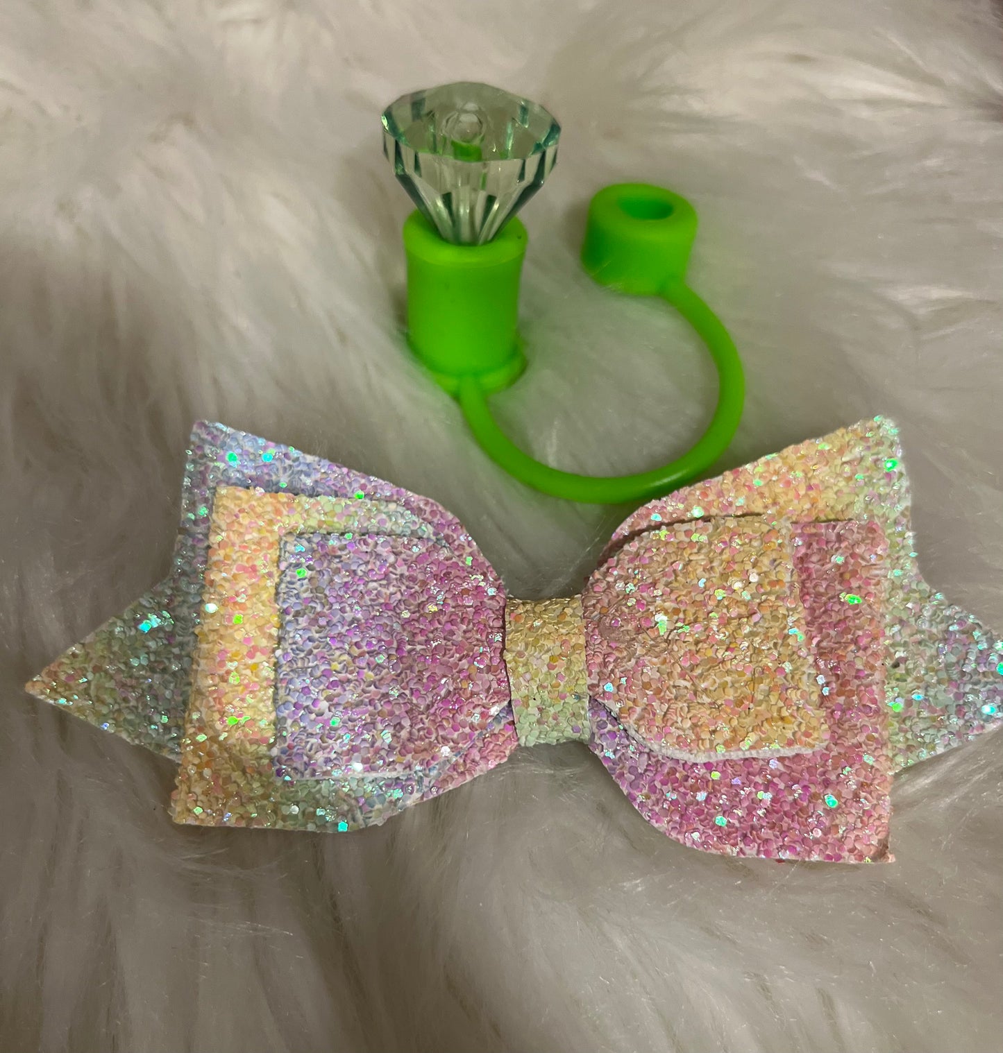 Multi-Colored Bow Accessory Set