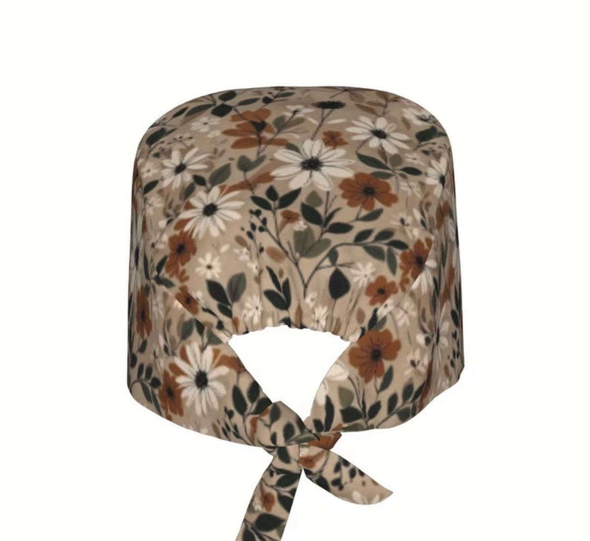 Scrub cap (Flower Print)