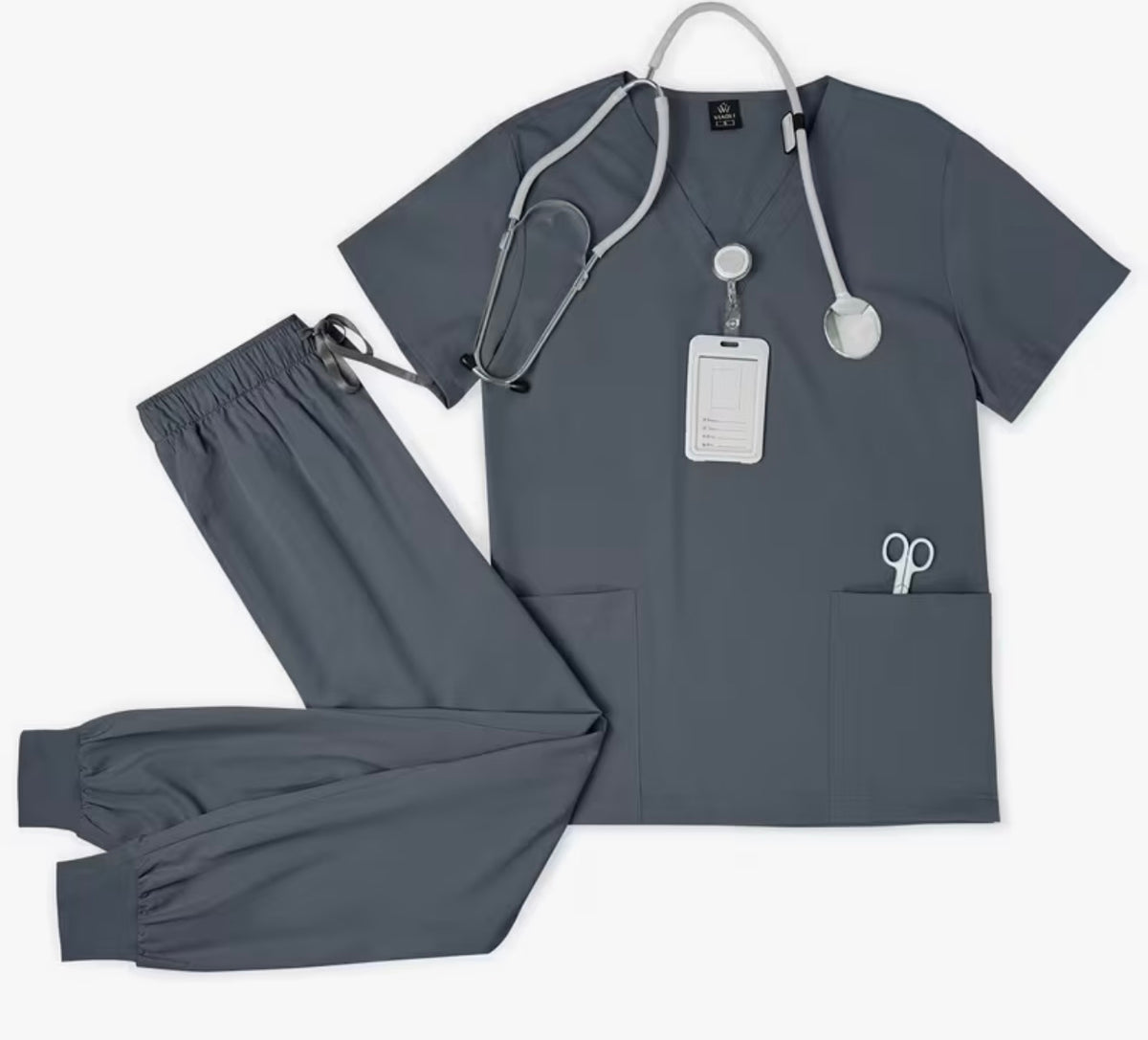 Slim Fit Scrubs Uniform Women Scrub ...
