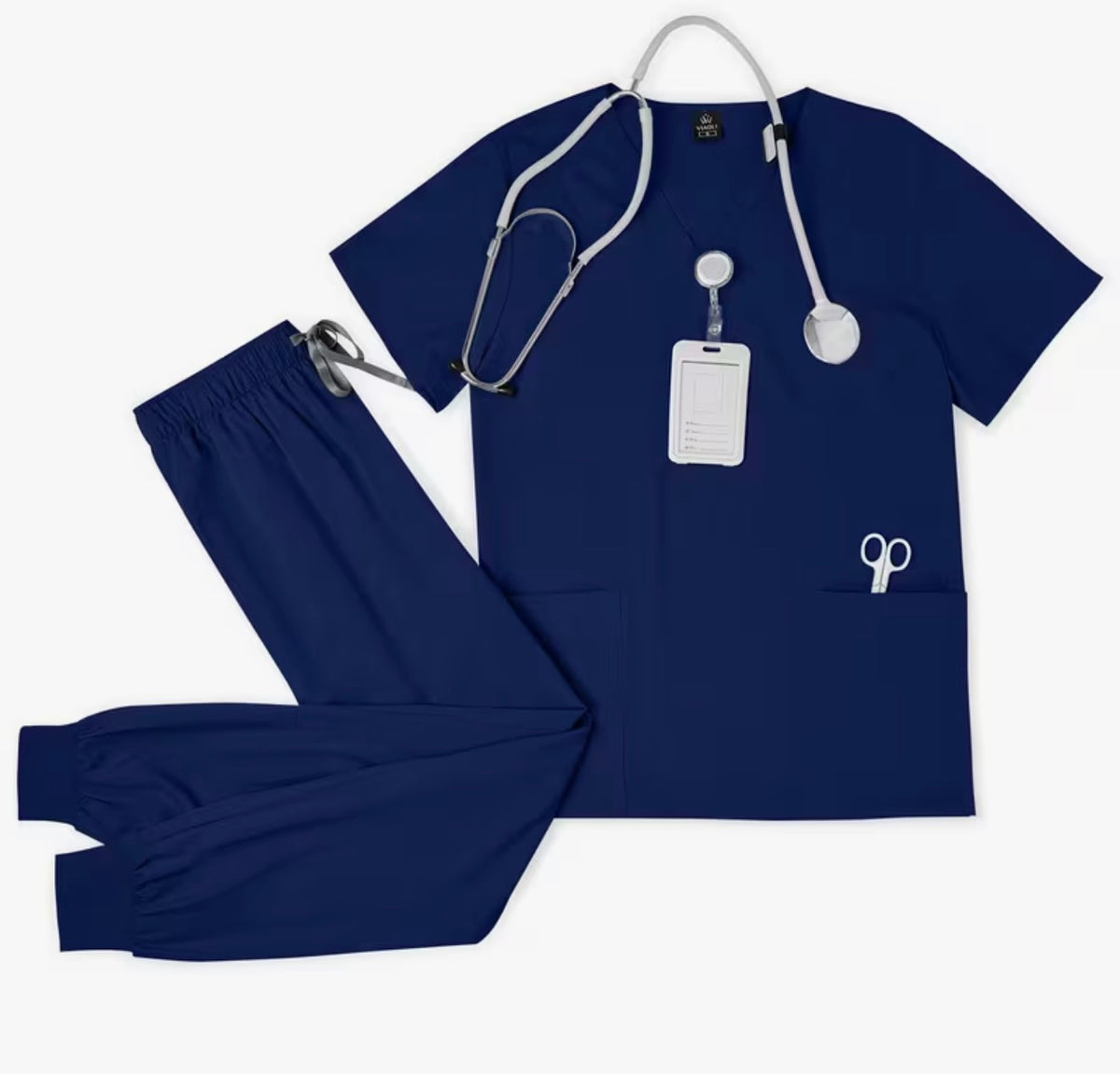 Slim Fit Scrubs Uniform Women Scrub ...
