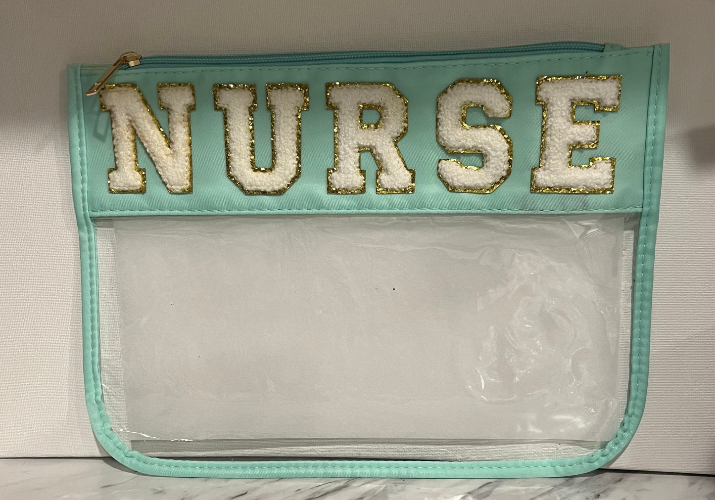 Clear Nurse Makeup Pouch